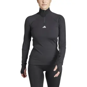 Women's 1/4 zip long sleeve jersey adidas Techfit Cold.Rdy image-1
