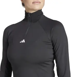Women's 1/4 zip long sleeve jersey adidas Techfit Cold.Rdy image-6
