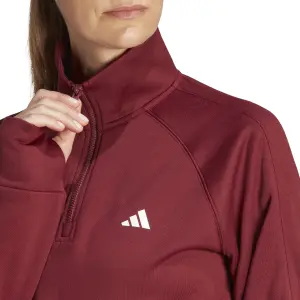 Fleece-Oberteil 1/4 Reißverschluss, Damen adidas Aeroready Game & Go image-6