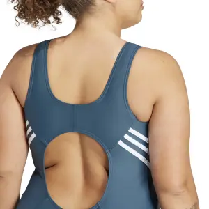 Fato de banho feminino de 1 peça adidas 3-Stripes Plus image-5