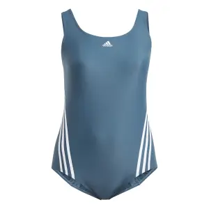 Fato de banho feminino de 1 peça adidas 3-Stripes Plus image-0