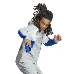 Sweatshirt adidas con cappuccio Essentials Colorblock image-4