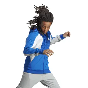 Sweatshirt full-zip hoodie adidas Essentials Colorblock image-4