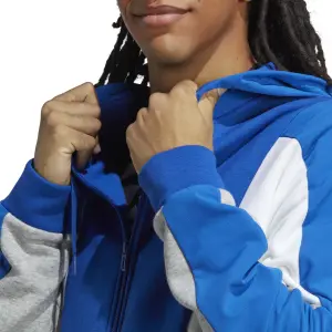 Sweatshirt full-zip hoodie adidas Essentials Colorblock image-6