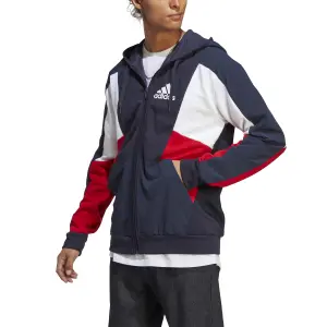 Sweatshirt mit Full-Zip-Kapuze adidas Essentials Colorblock image-2