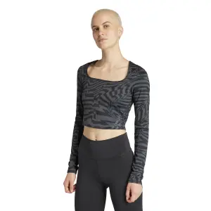 Langarmtrikot Frau adidas Train Icons image-1