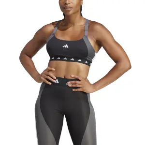 Brassière à maintien moyen Damen adidas Powerimpact Techfit Colorblock image-2