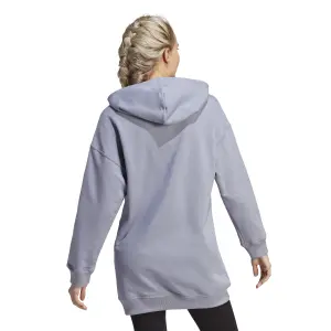 Sweatshirt women's hooded fleece adidas Lounge image-4