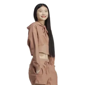 Kapuzenpullover Frau adidas Lounge Terry Loop image-4