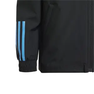 Giacca della tuta da ginnastica per bambini Arsenal Tiro All Weather 23 image-4
