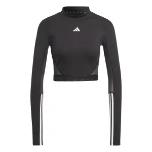 Camiseta de manga larga para mujer adidas Aeroready Hyperglam image-3