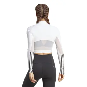 Camiseta de manga larga para mujer adidas Aeroready Hyperglam image-5