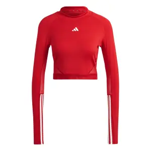 Camiseta de manga larga para mujer adidas Aeroready Hyperglam image-3