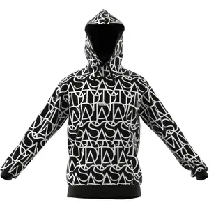 Sweatshirt med huva adidas Lounge Terry Loop image-1