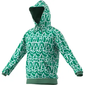 Sweatshirt hooded adidas Lounge Terry Loop image-0