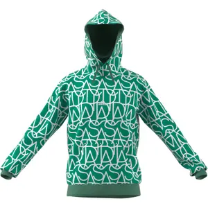 Sweatshirt hooded adidas Lounge Terry Loop image-1