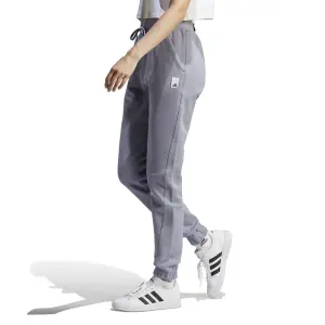 Pantalón de chándal de felpa para mujer adidas Lounge image-1