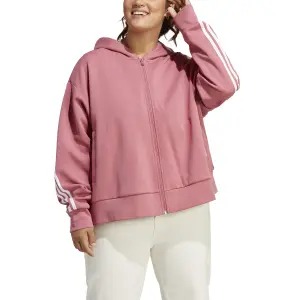 Kapuzenpullover mit Reißverschluss, Damen adidas 3-Stripes Future Icons (GT) image-2