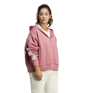 Kapuzenpullover mit Reißverschluss, Damen adidas 3-Stripes Future Icons (GT) image-3
