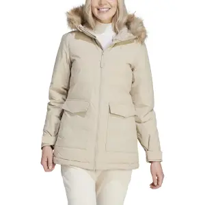 Parka med pels og hætte til kvinder adidas image-2