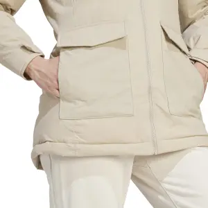 Parka med pels og hætte til kvinder adidas image-5