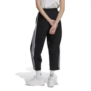 Pantalones de chándal de felpa con dobladillo abierto mujer adidas Essentials 3-Stripes image-2