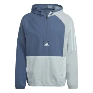 Halfzip-Kapuzen-Sweatshirt adidas Colourblock image-0