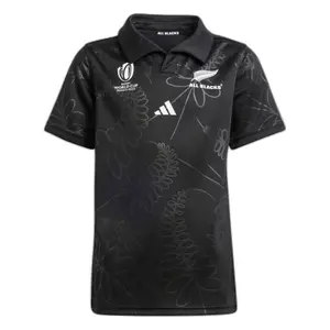 Maglia Home per bambini All Blacks Mondiali di rugby 2023 image-1