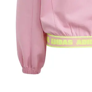 Mädchen Kapuzenpullover mit Reißverschluss adidas Dance image-4