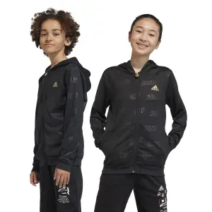 Kapuzenjacke Kind adidas Brand Love Golden image-1