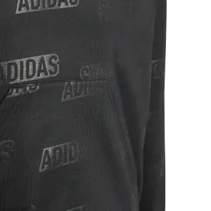 Bluza z kapturem dla dziewczyny adidas Brand Love Gold Debossed image-4