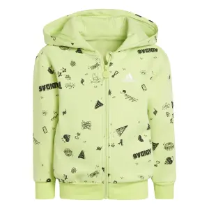 Tuta da ginnastica con cappuccio per bambini adidas Brand Love image-1