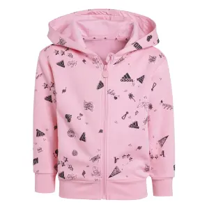 Felpa con cappuccio per bambini adidas Brand Love image-1
