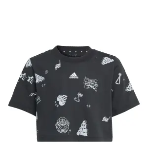 Camiseta corta de niña adidas Brand Love image-0