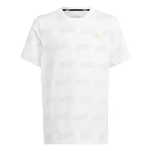 Camiseta estampada de tirantes para niños adidas Brand Love Golden image-0