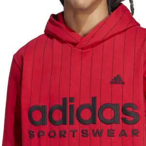 Sweatshirt Kapuzenpullover aus Molton mit feinen Streifen adidas image-5