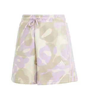 Pantalón corto mujer adidas Floral Graphic 3-Stripes image-0