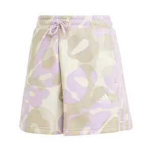 Pantalón corto mujer adidas Floral Graphic 3-Stripes image-1