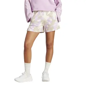 Pantalón corto mujer adidas Floral Graphic 3-Stripes image-2