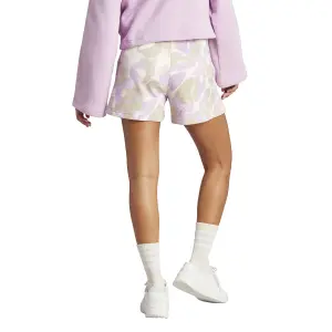 Pantalón corto mujer adidas Floral Graphic 3-Stripes image-3