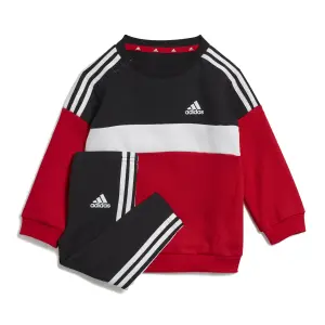 Conjunto de sudadera y leggings bébé adidas Tiberio 3-Stripes Colorblock image-0