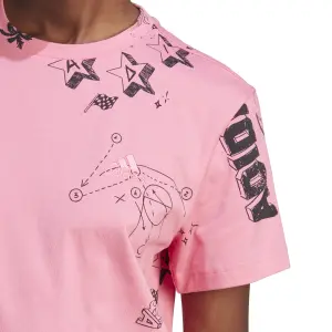 Robe t-shirt femme adidas Scribble image-6
