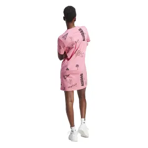 Robe t-shirt femme adidas Scribble image-4