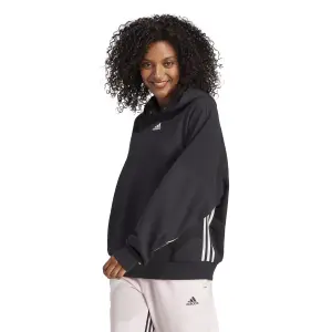Women's 3-stripe hooded sweatshirt adidas Oversize Dance image-2
