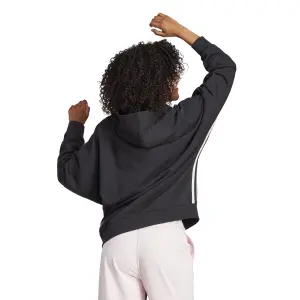 Women's 3-stripe hooded sweatshirt adidas Oversize Dance image-4