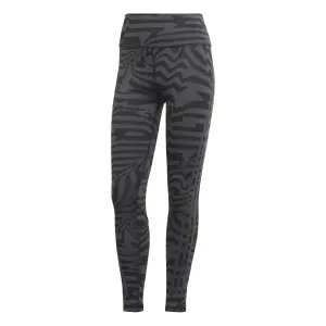 Leggings jacquard Damen adidas Optime TrainIcons 3-Stripes image-0