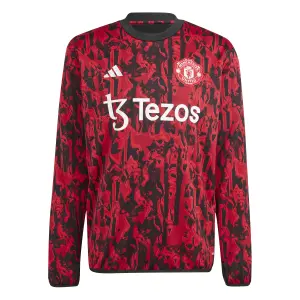 Maglietta a caldo Manchester United 2023/24 image-0