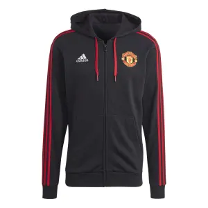 Trainingsjas met kap en volledige ritssluiting Manchester United DNA image-0