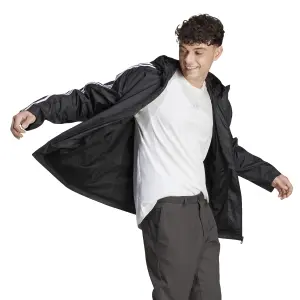 Waterproof jacket adidas Essentials 3-Stripes image-2