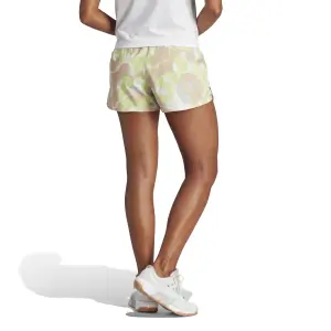 Women's floral print woven shorts adidas Pacer Train Essentials image-2